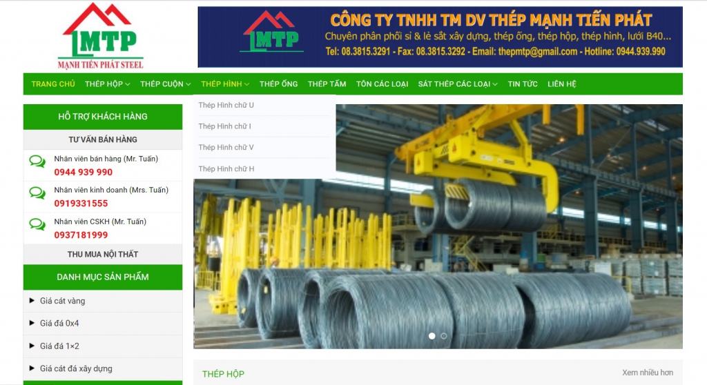 Thép cuộn xây dựng